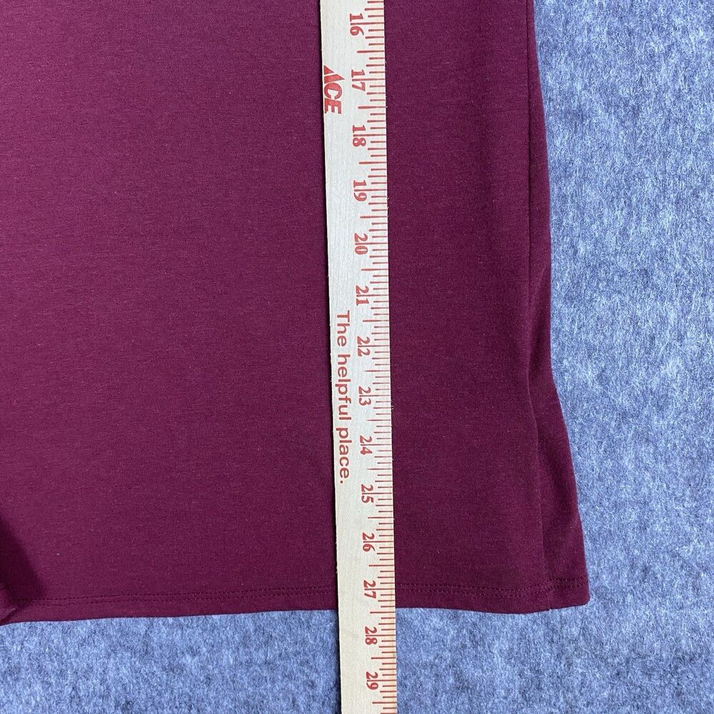 Nike Women's Florida State FSU T-Shirt Athletic Fit V-Neck Maroon Size Large - Picture 7 of 10